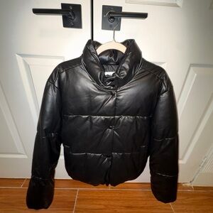 Old Navy Black Quilted Jacket
